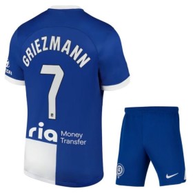Jalkapallo Pelipaidat/Peliasut Atlético Madrid Griezmann 7 Lasten Vieraspelipaita 2023-24
